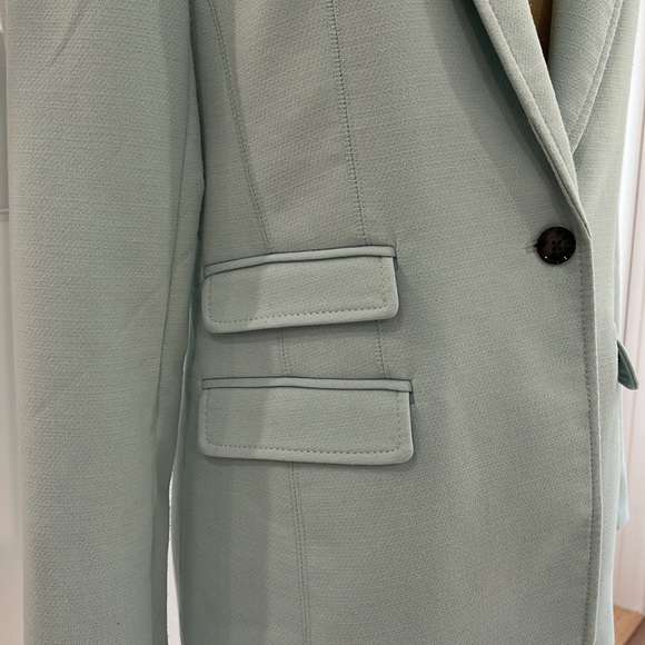 BANANA REPUBLIC LONG BLAZER SZ 6 - Picture 2 of 14